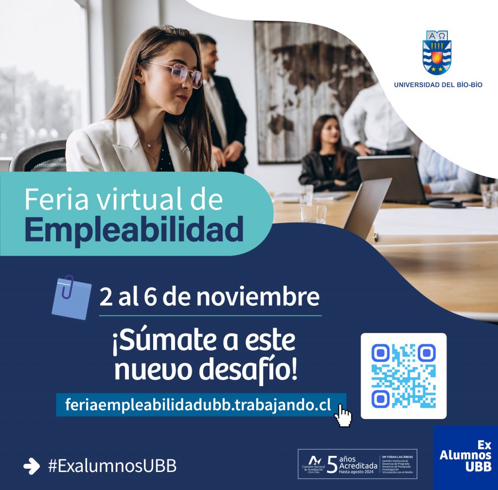 Feria Virtual de Empleabilidad UBB 2021 - RRII | UBB